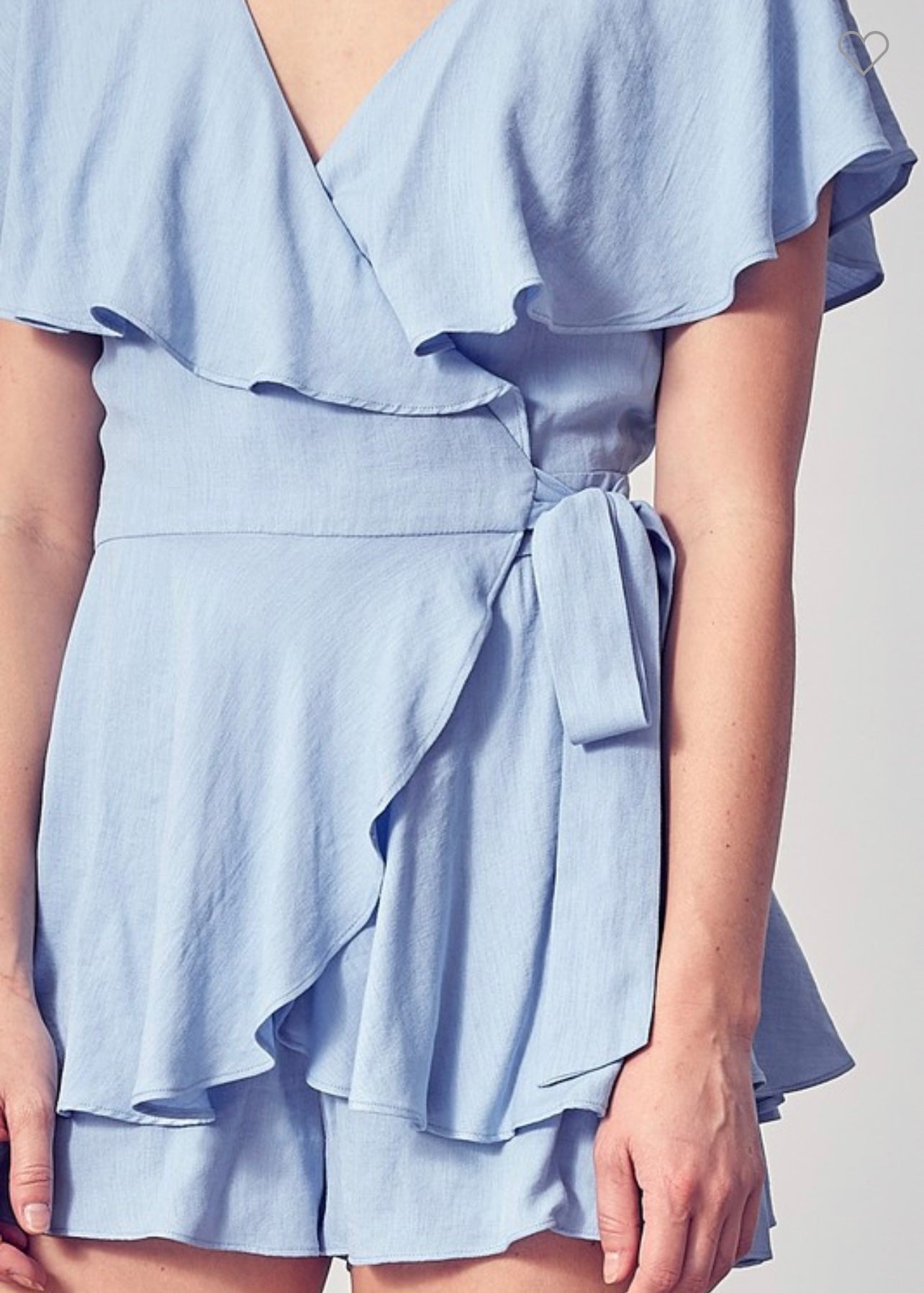 Seafoam Frills Romper Bottoms 