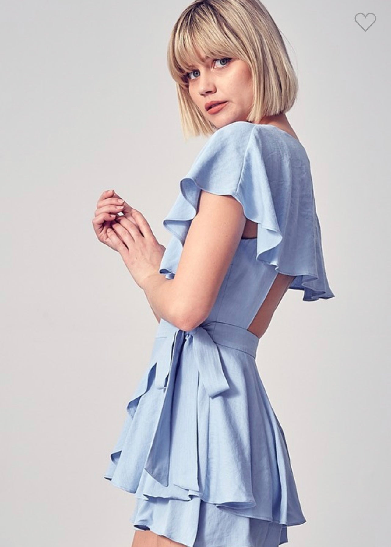 Seafoam Frills Romper Bottoms 