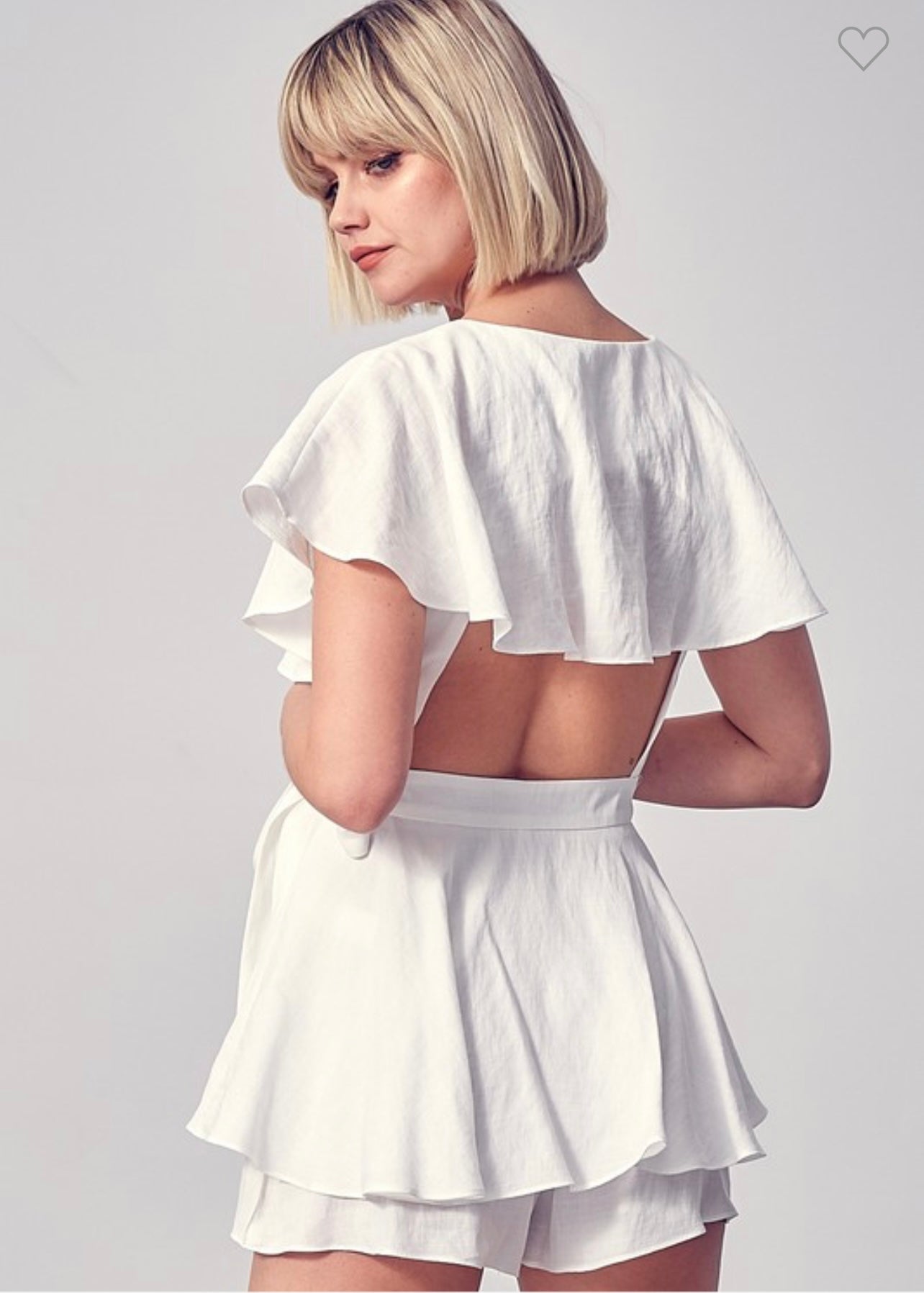 Seafoam Frills Romper Bottoms 