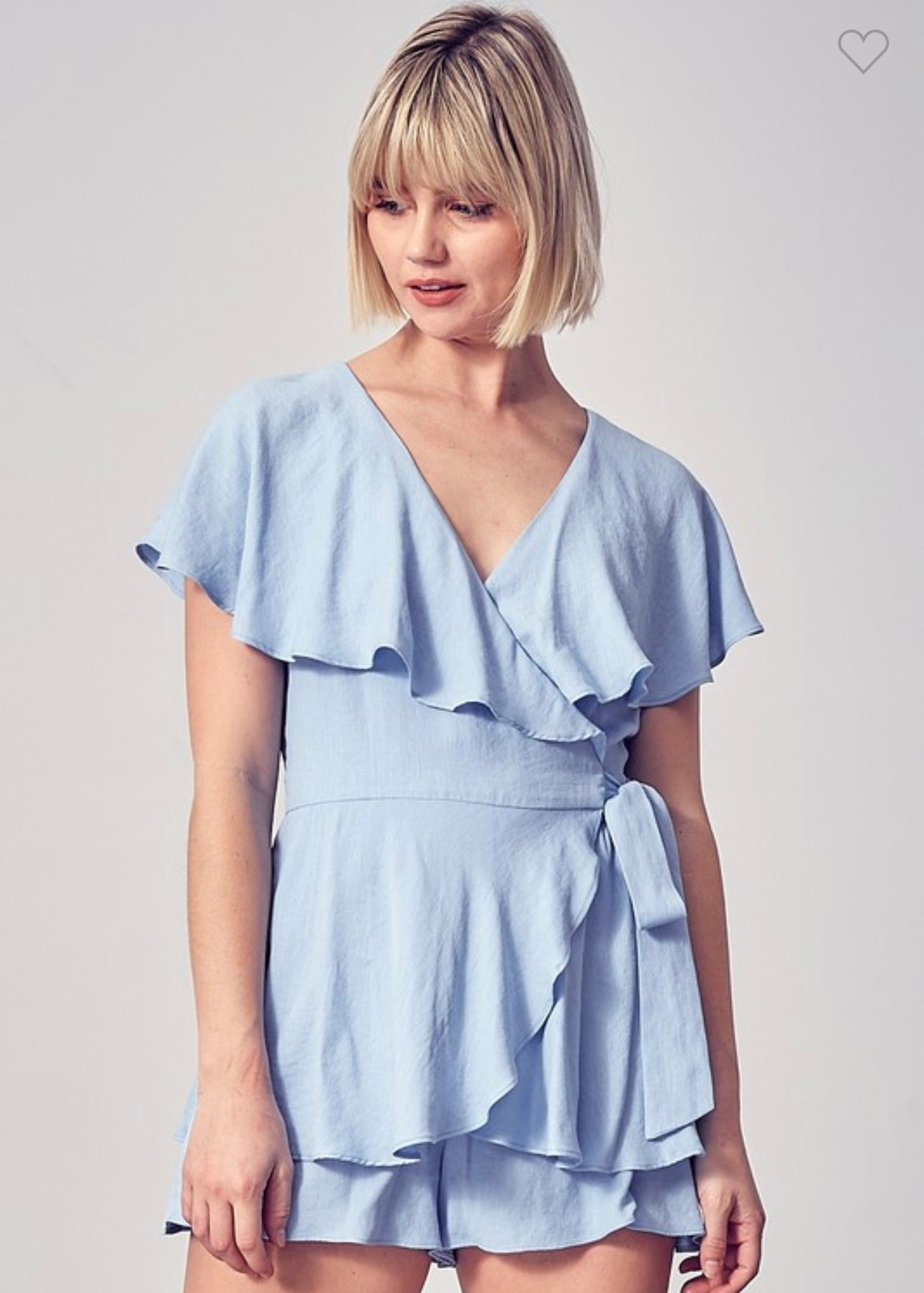 Seafoam Frills Romper Bottoms 