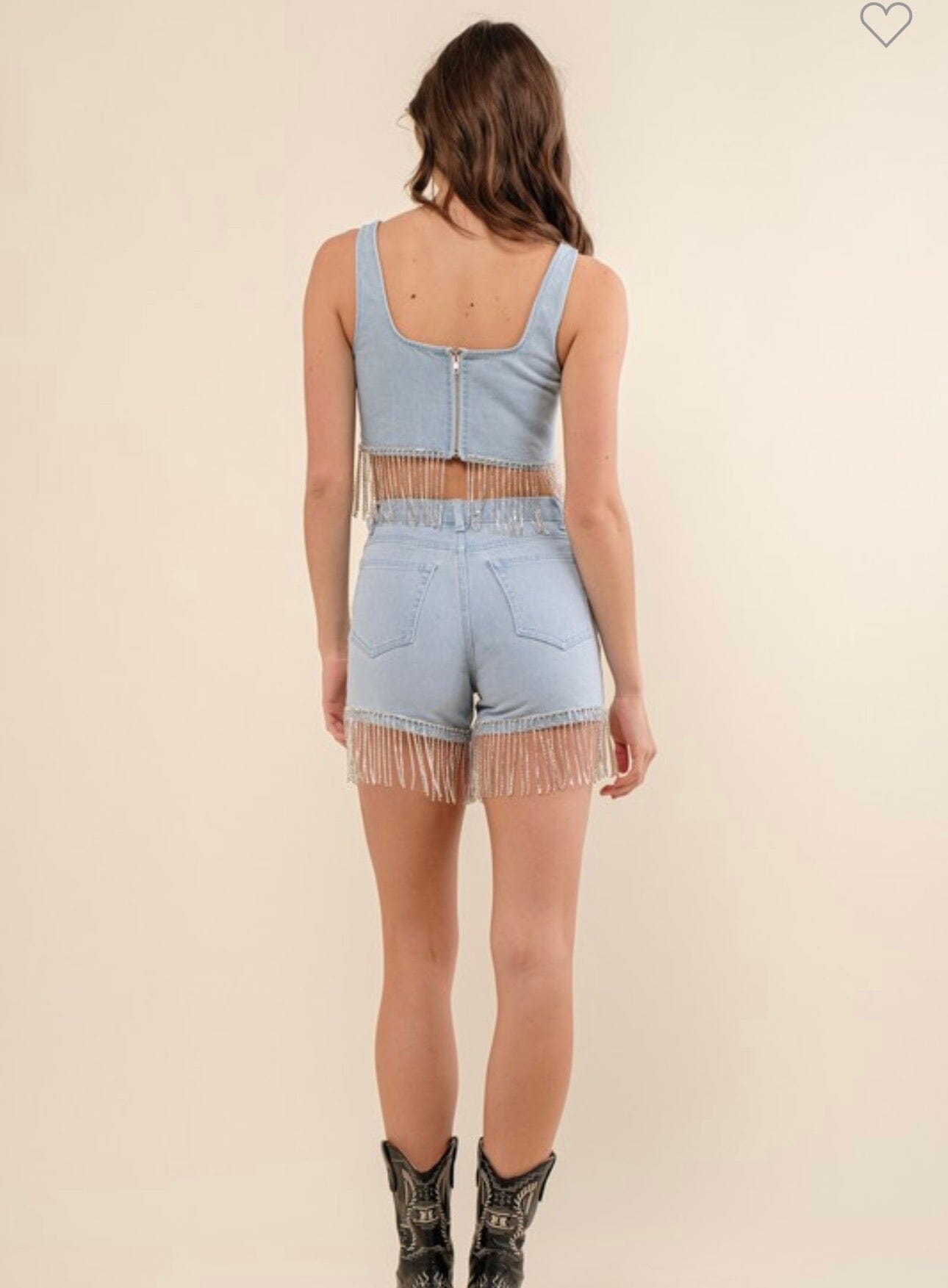 Shine Bright Denim Set 