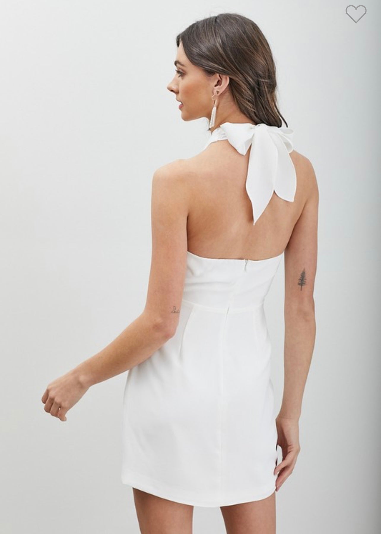 Staple Halter Mini Dress Dresses 