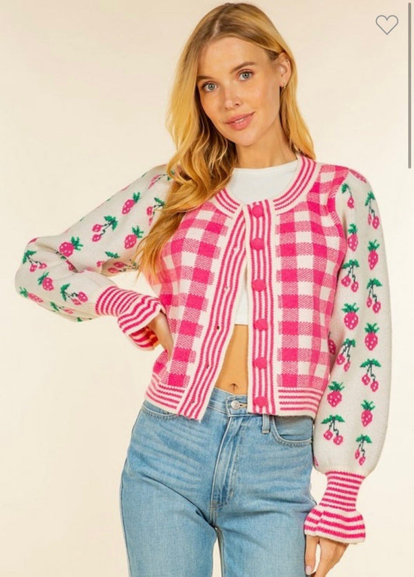 Strawberry Fields Sweater Outerwear 
