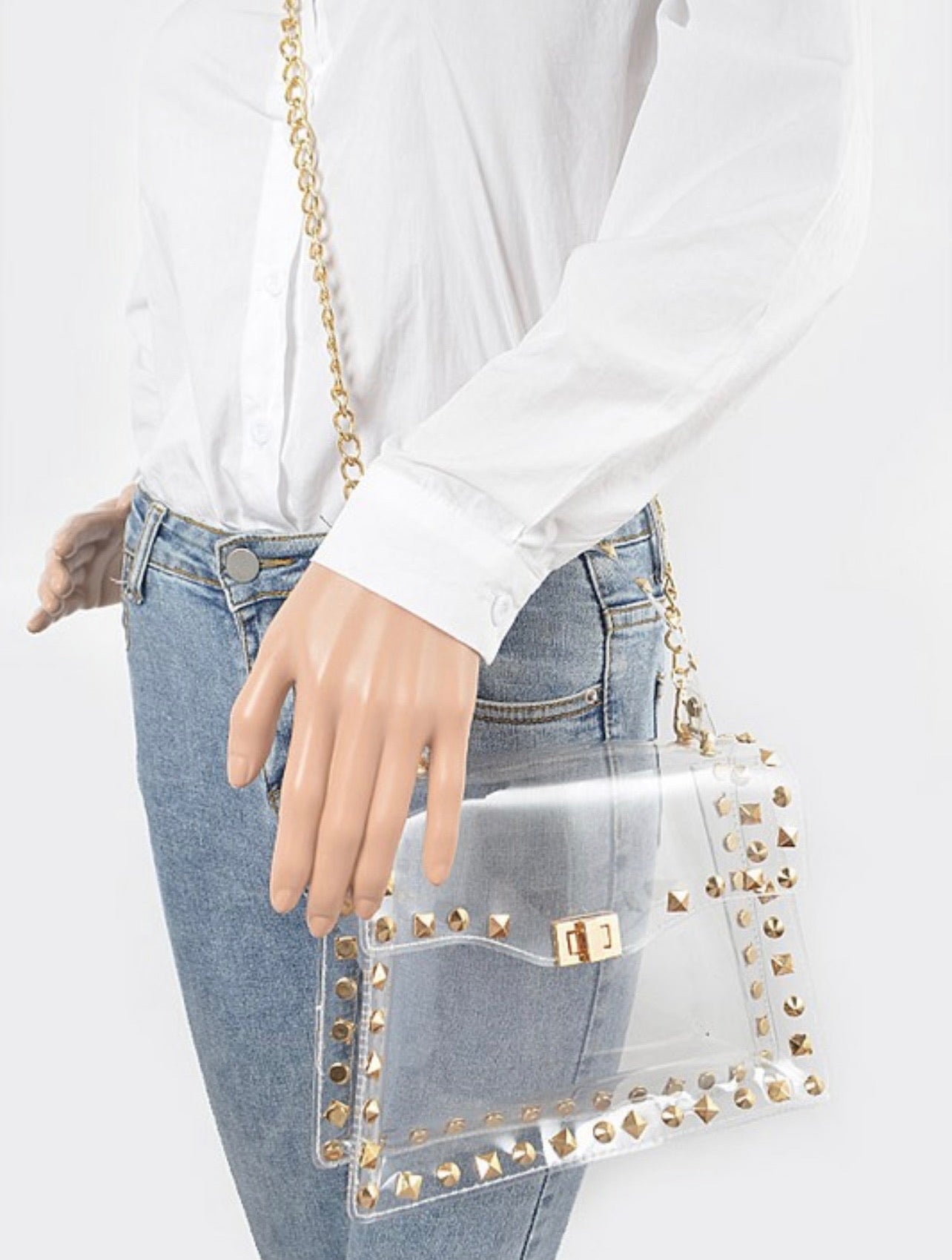 Studded Crossbody Bag Accessories 