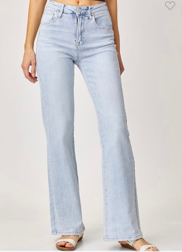 The 90's Wide Leg Jeans Bottoms 