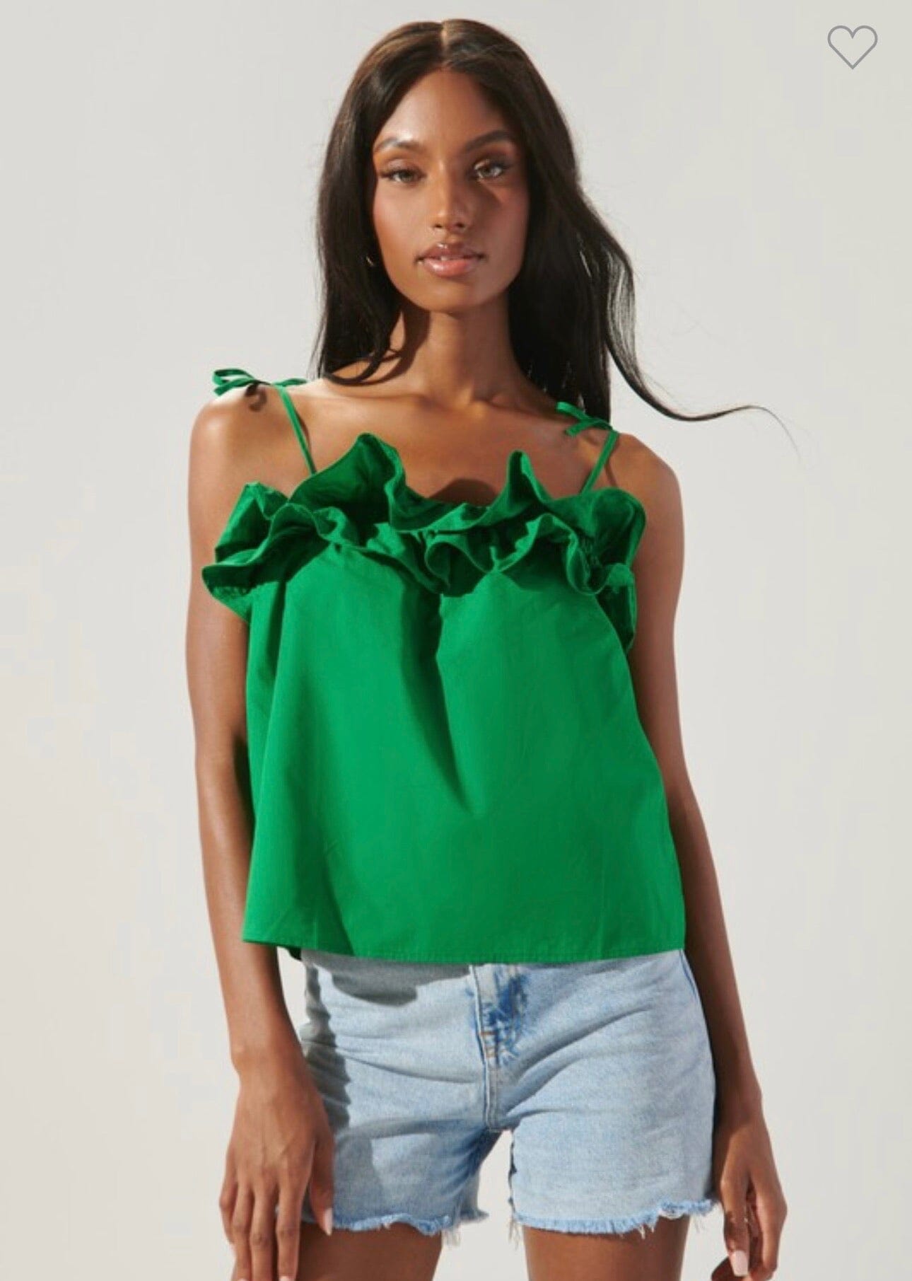 The Harley Ruffle Tank Tops 