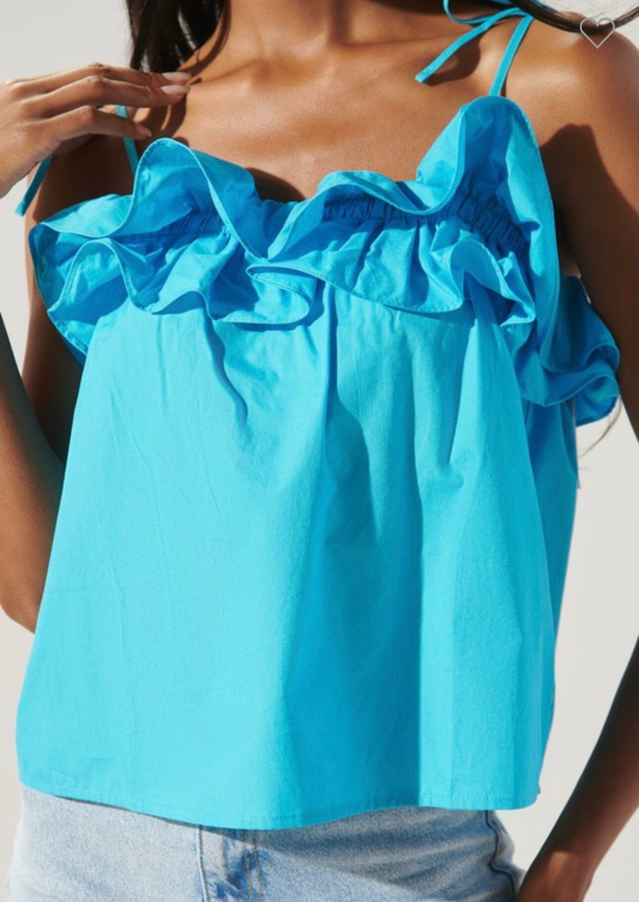 The Harley Ruffle Tank Tops 