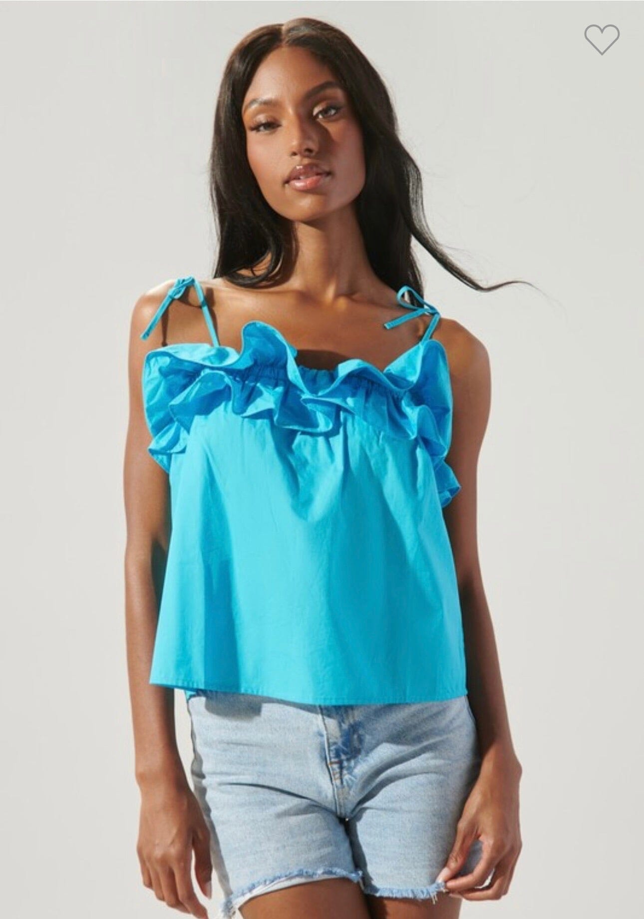 The Harley Ruffle Tank Tops 