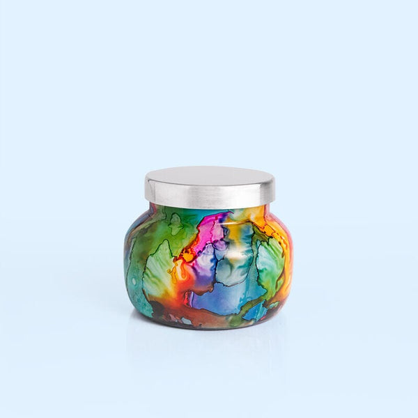 Volcano Rainbow Watercolor Petite Jar, 8 oz Accessories 