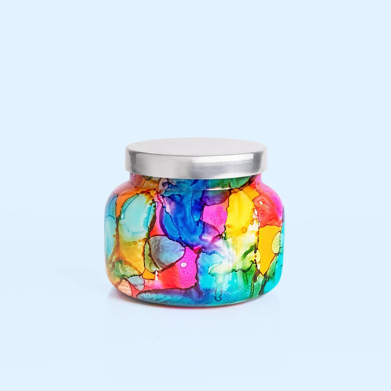 Volcano Rainbow Watercolor Signature Jar, 19 oz Accessories 