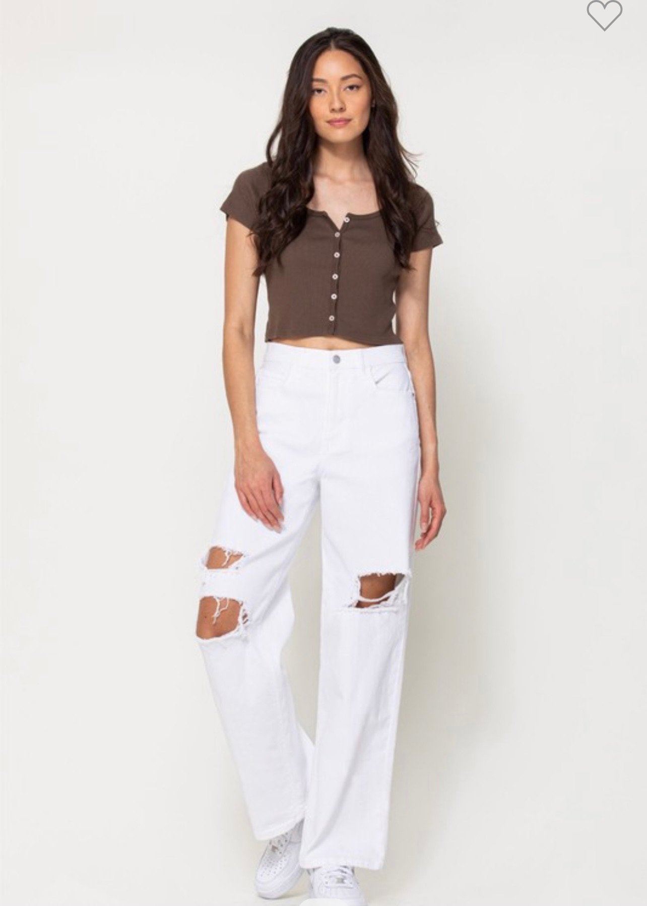 Weekender Wide Leg Jeans Bottoms 
