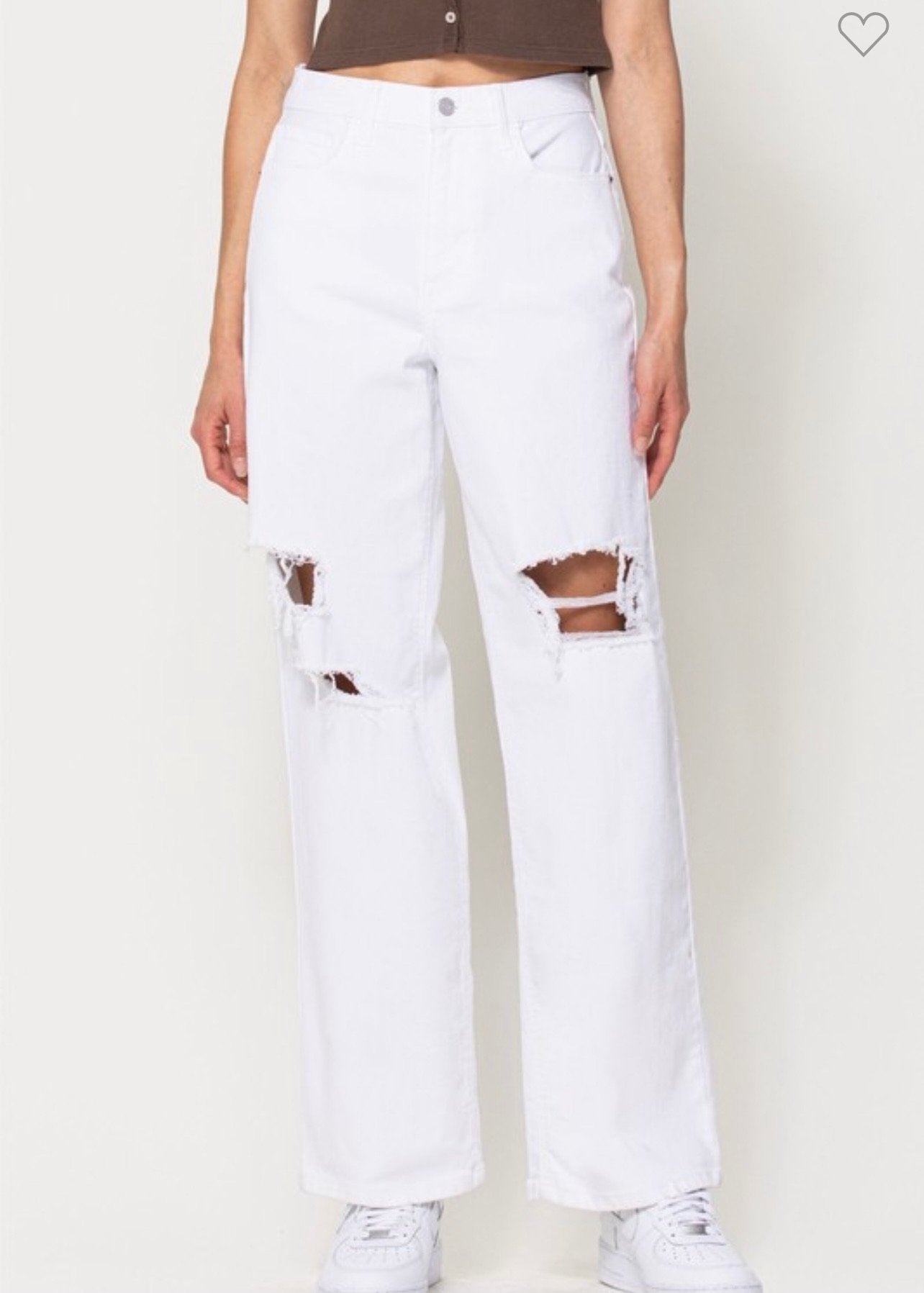 Weekender Wide Leg Jeans Bottoms 