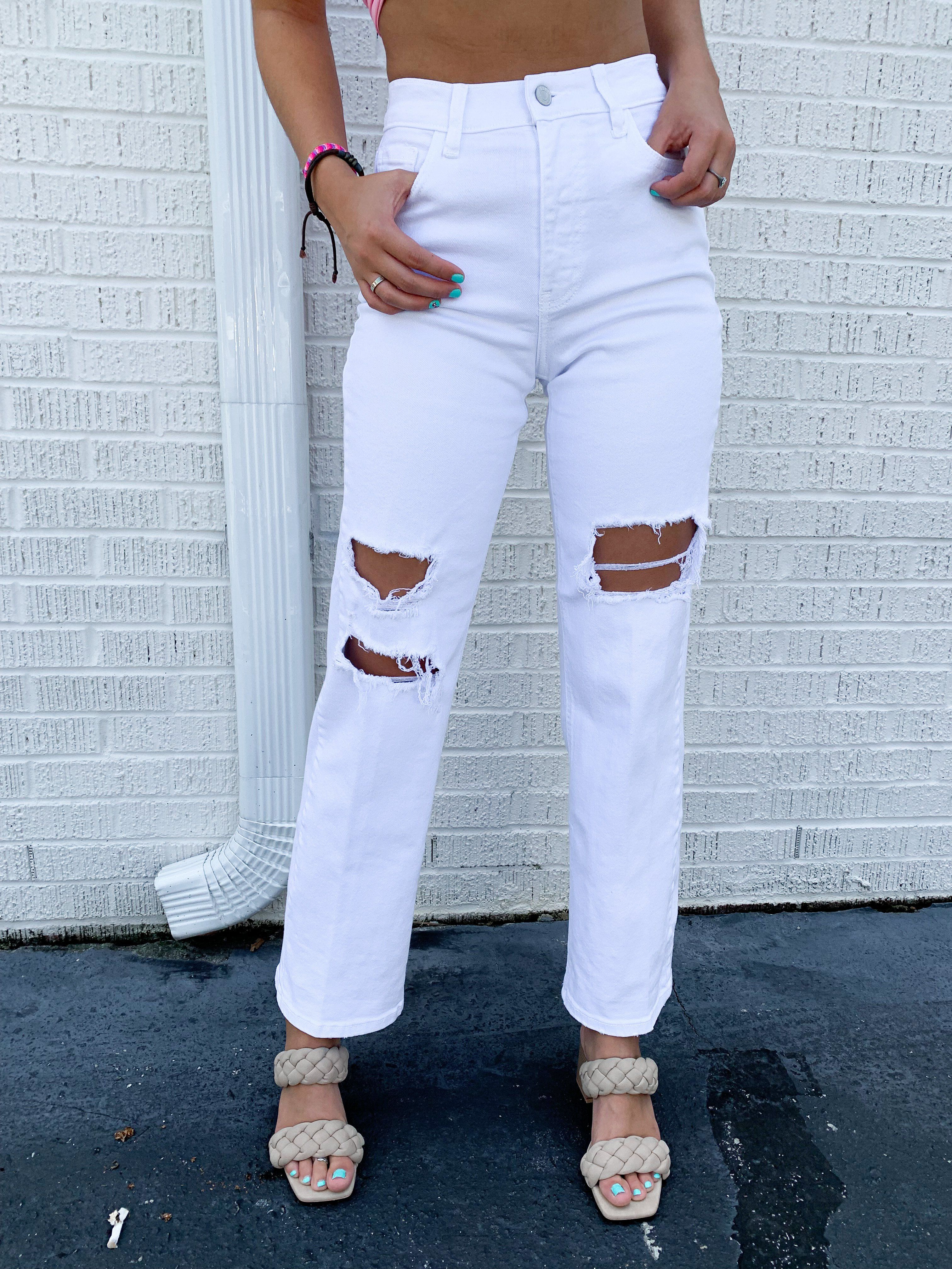 Weekender Wide Leg Jeans Bottoms 