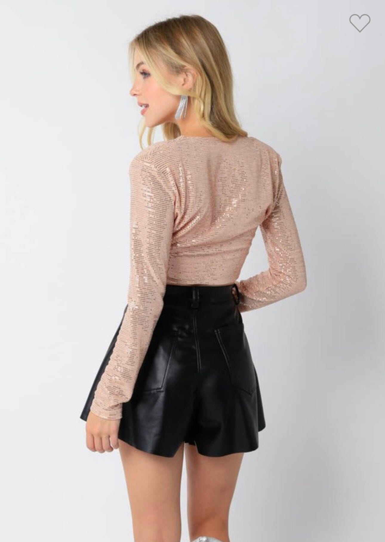 Winter Sparkle Top Tops 