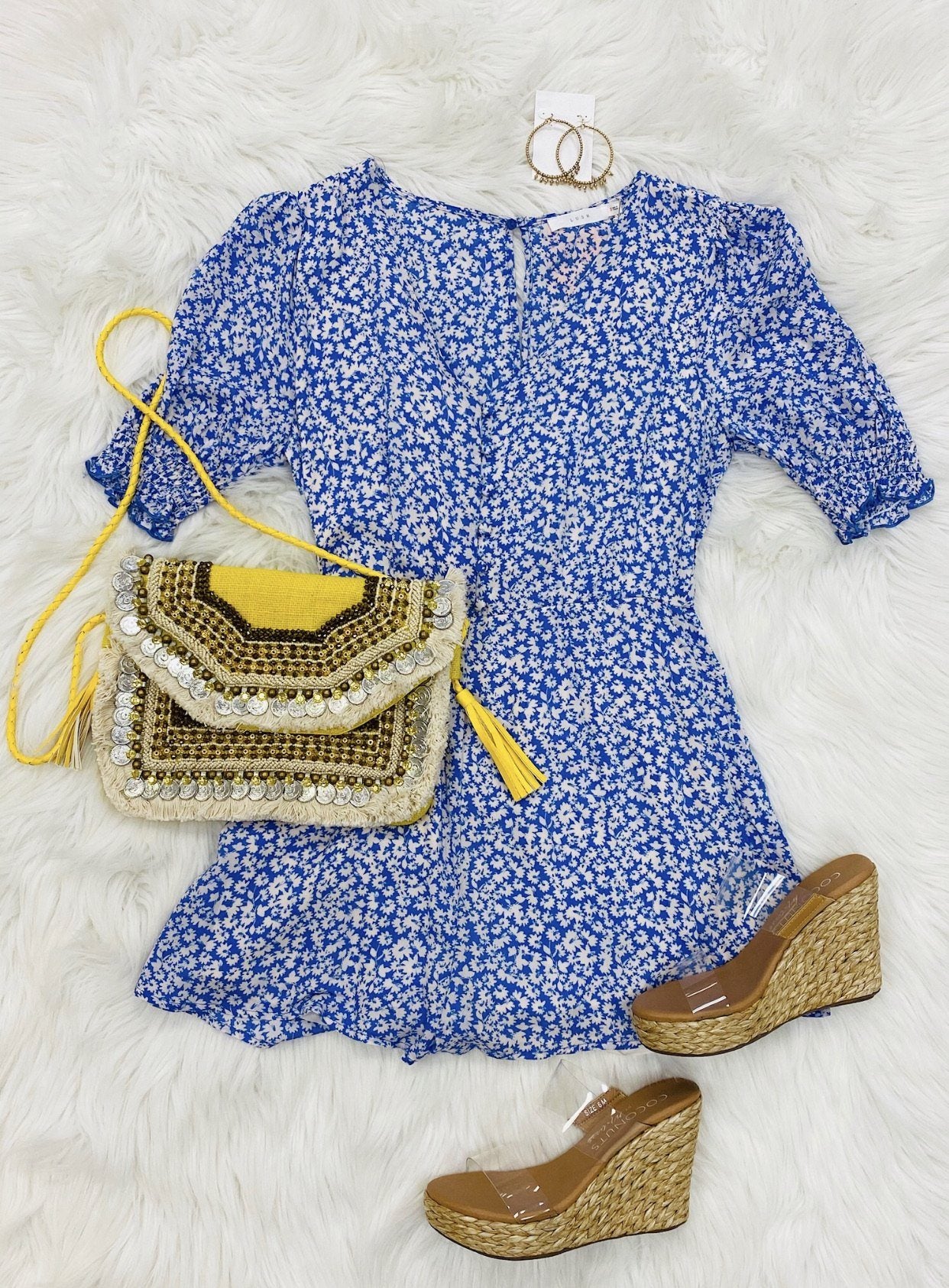 Yellow Token Purse 